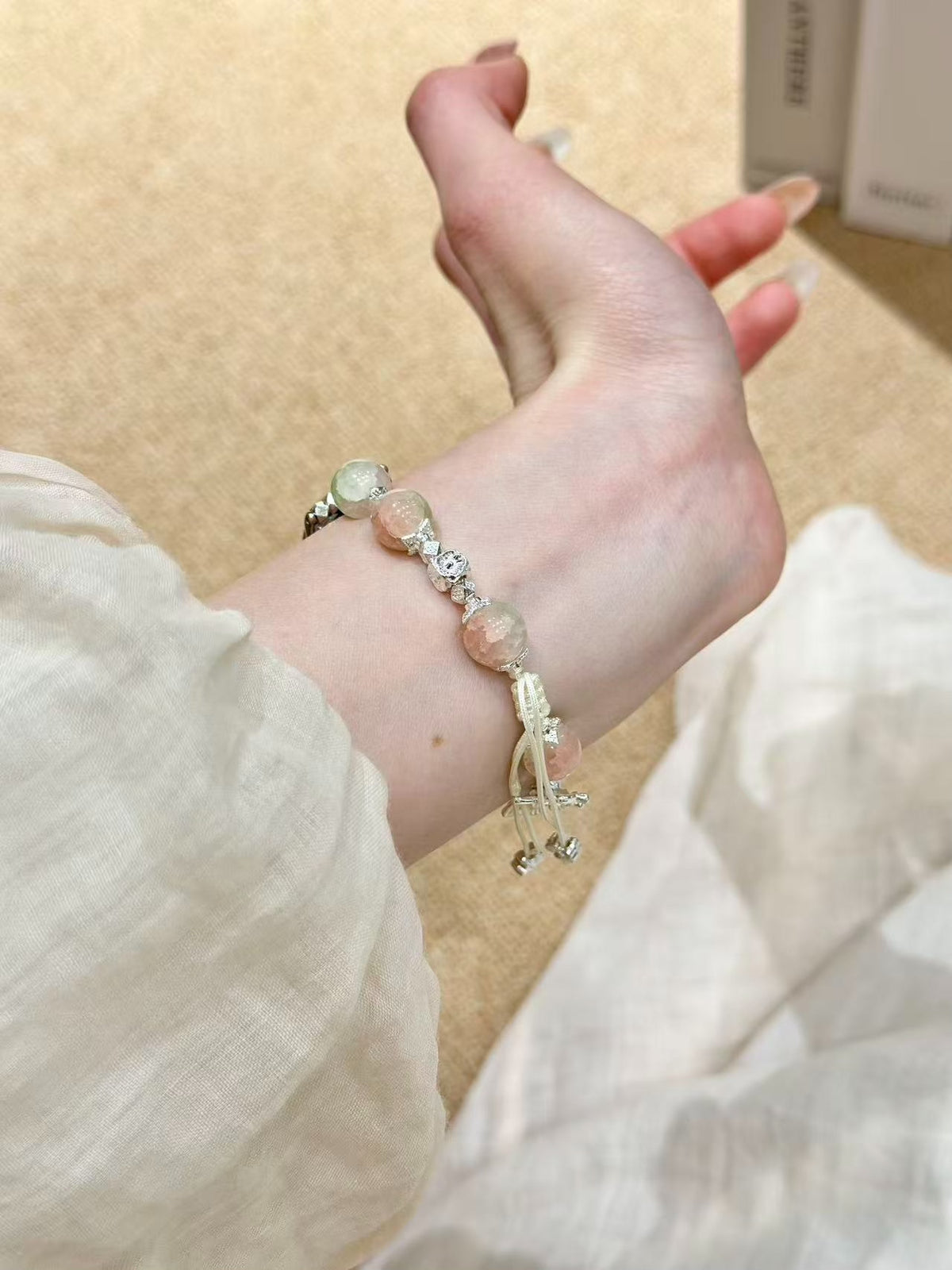 Beaded Butterfly Watch Strap for Xiaomi Band