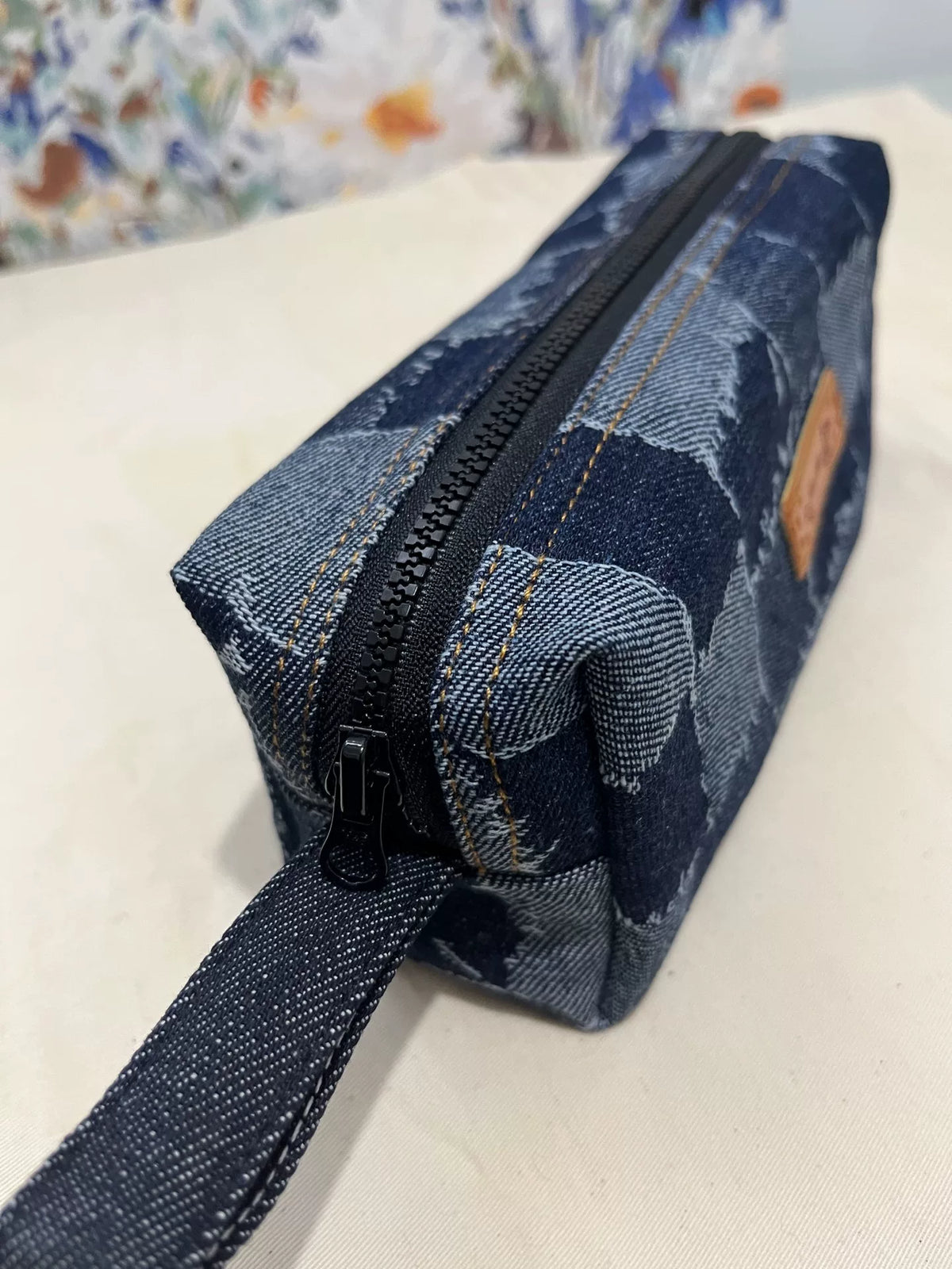 Unisex Patchwork Denim Makeupetas