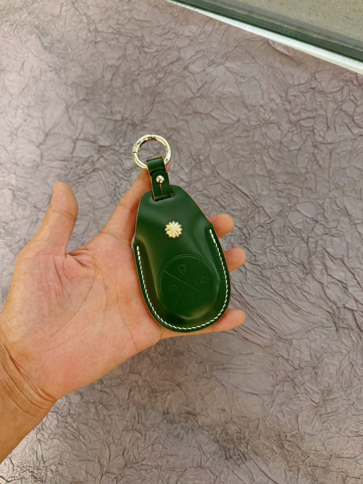NIO Key Case Japanese Shell Cordovan