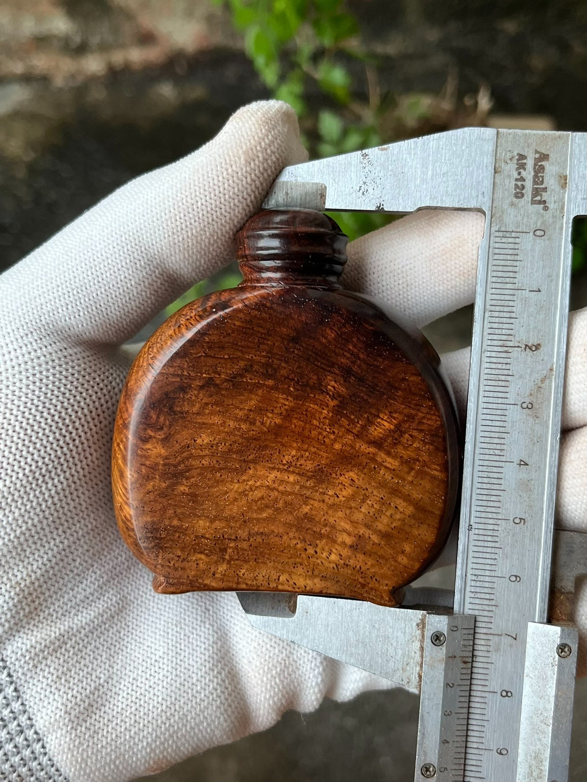 Hainan Huanghuali Incense Jar Old Wood