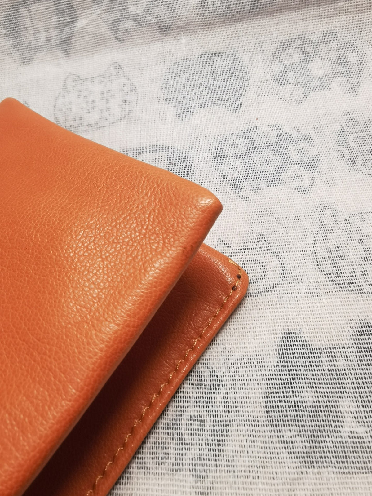 A6 Sheepskin Leather Ring Binder Cover