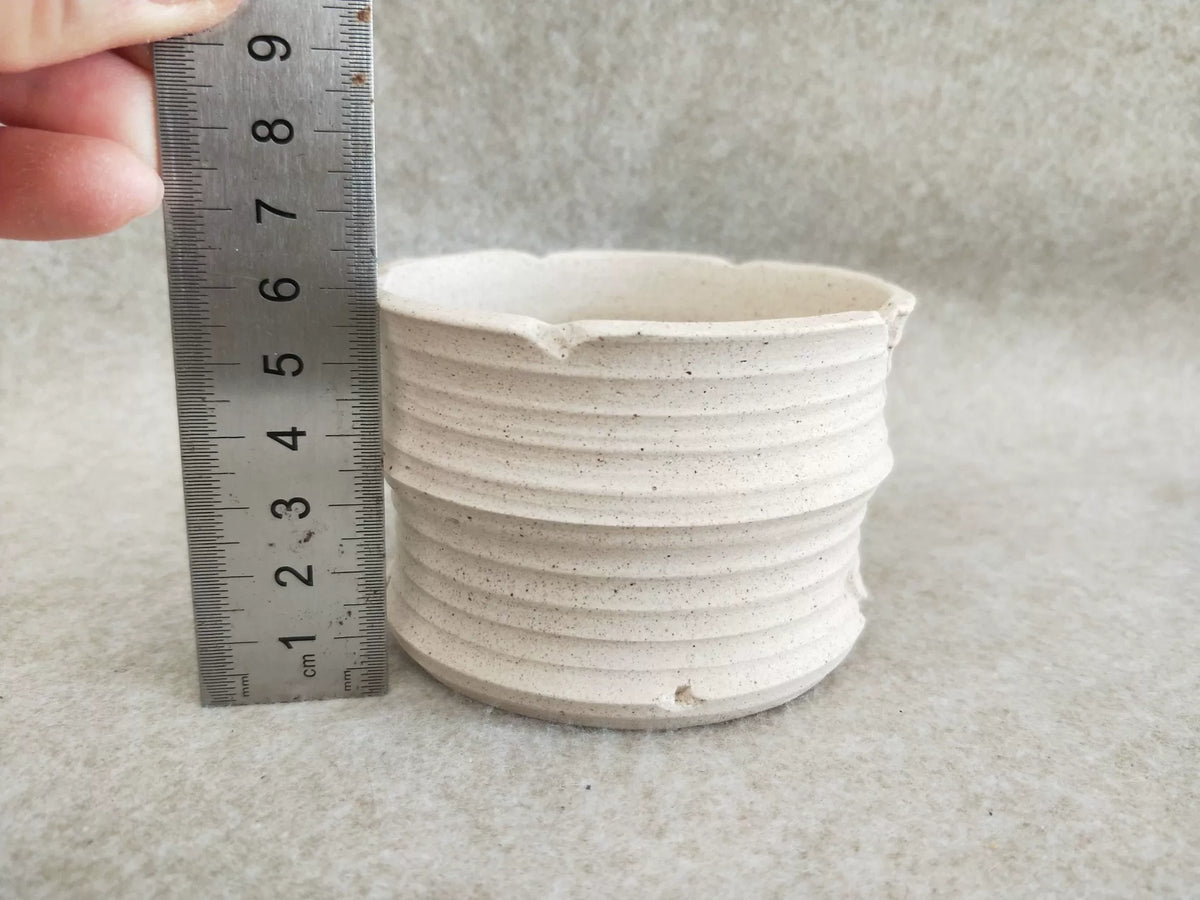 Small Handmade Ceramic Planter with Drainage Hole