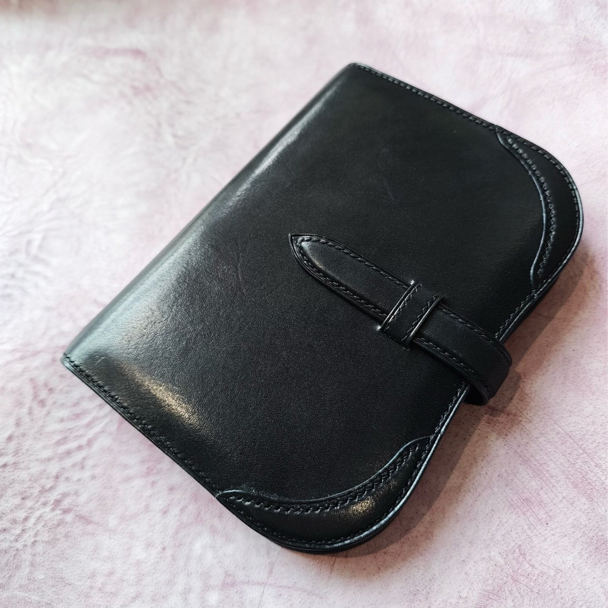 A6 Leather Loose Leaf Notebook Cover