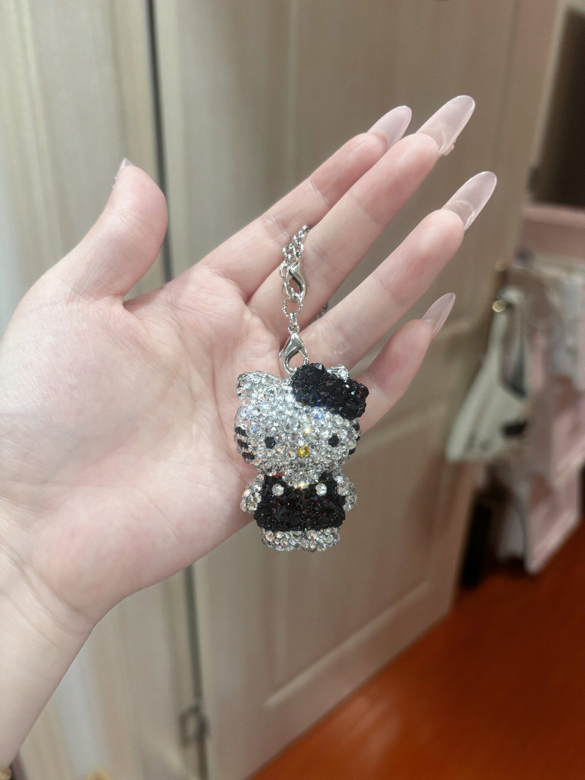 Standing Hello Kitty Rhinestone Charm