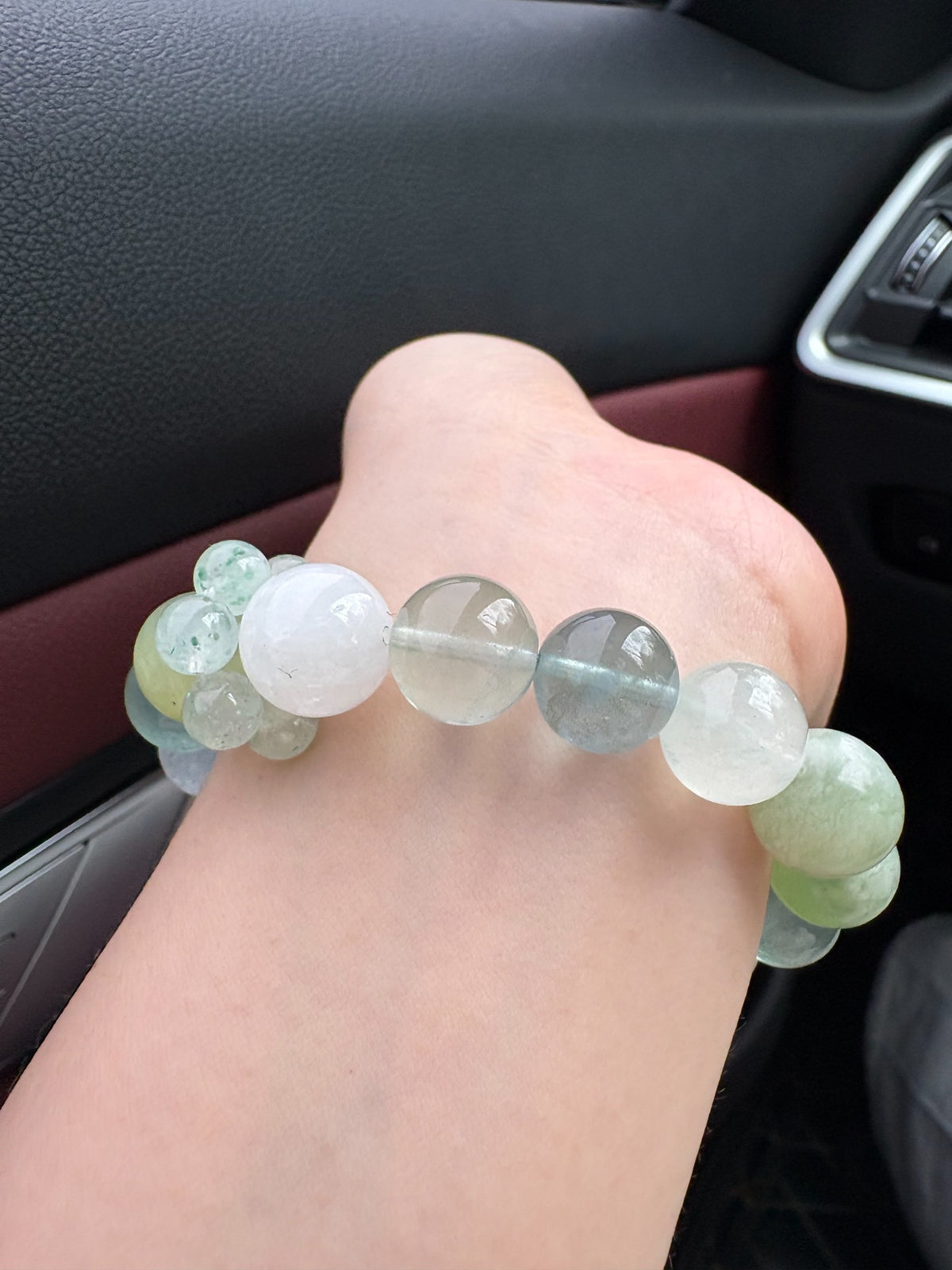 Green Gemstone Multi-Stone DIY Crystal Bracelet