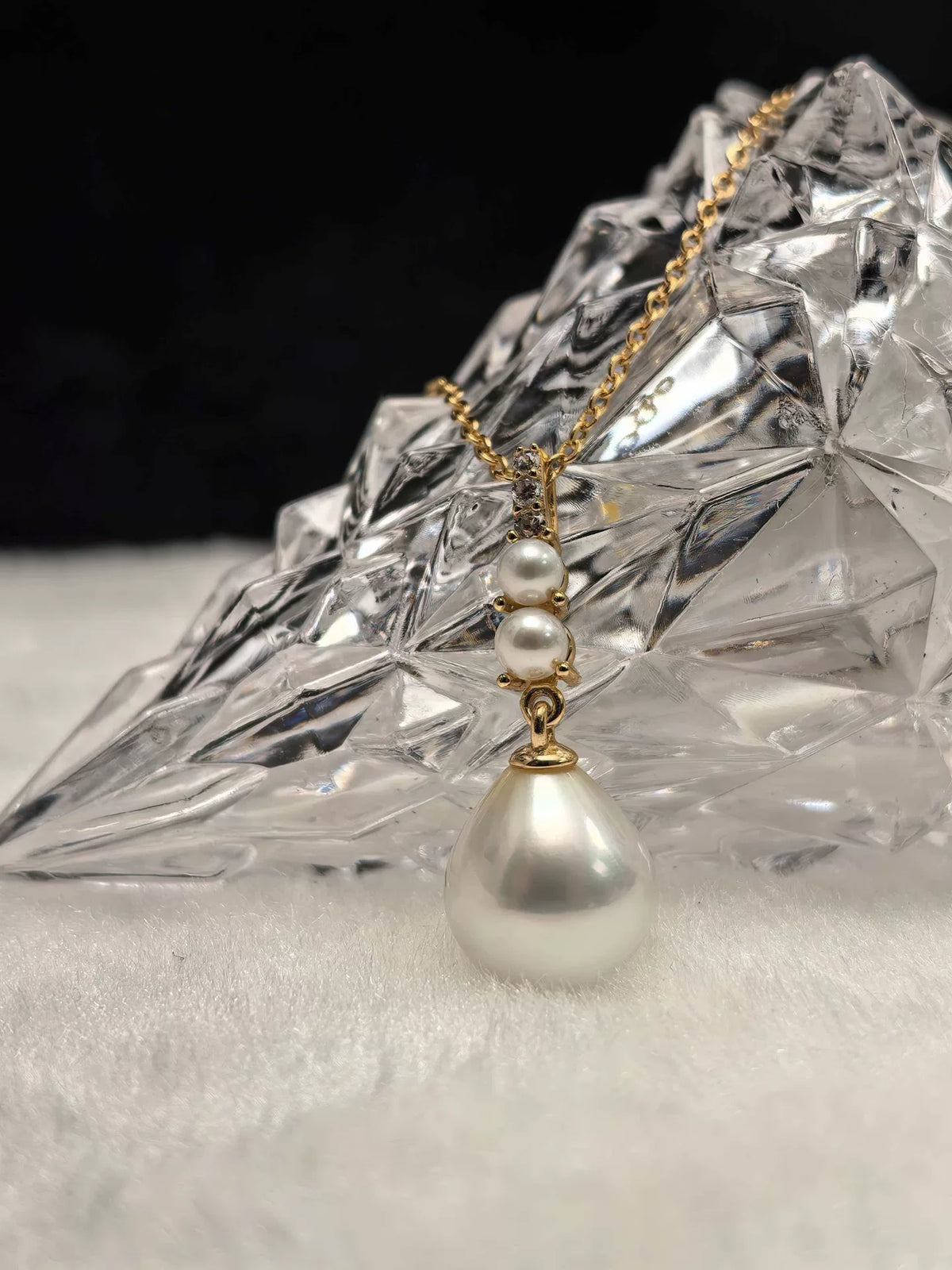 Collier pendentif en perle de la mer Sud d'Australie