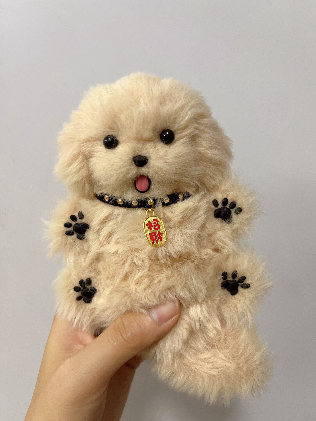 Handmade Golden Retriever Plush Pendant