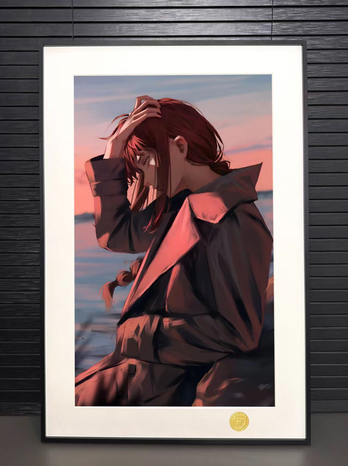 Chainsaw Man Makima Framed Art Print