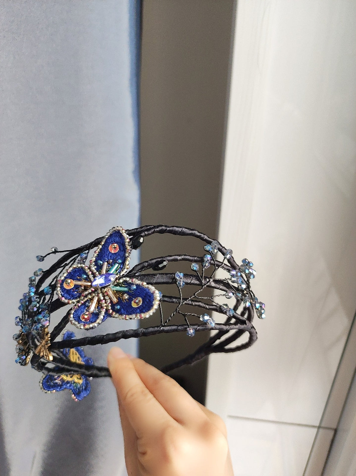 Multi-Bar Butterfly Headband Hair Accessory