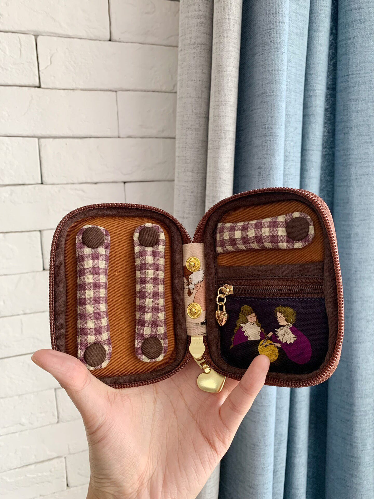 Tapestry Jewelry Case with Fairy Tale Design