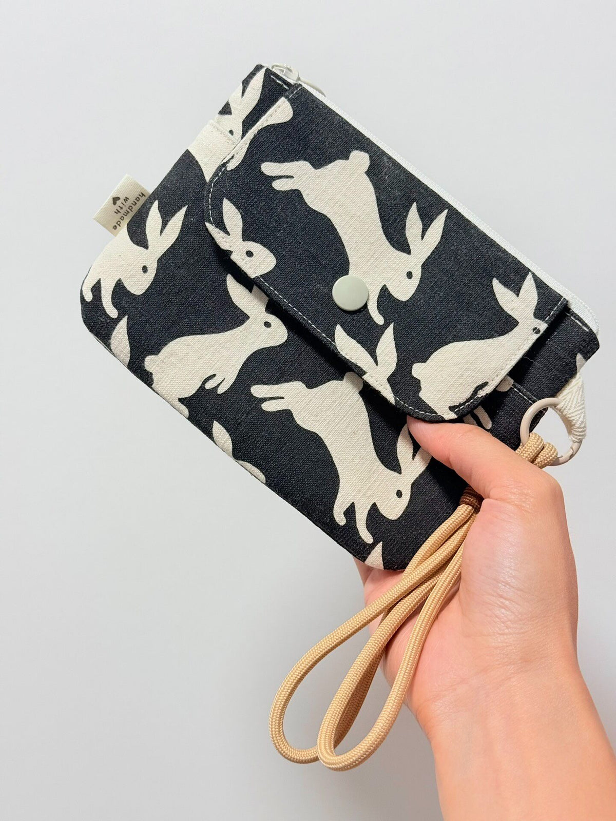 Handmade Cotton Travel Document Pouch