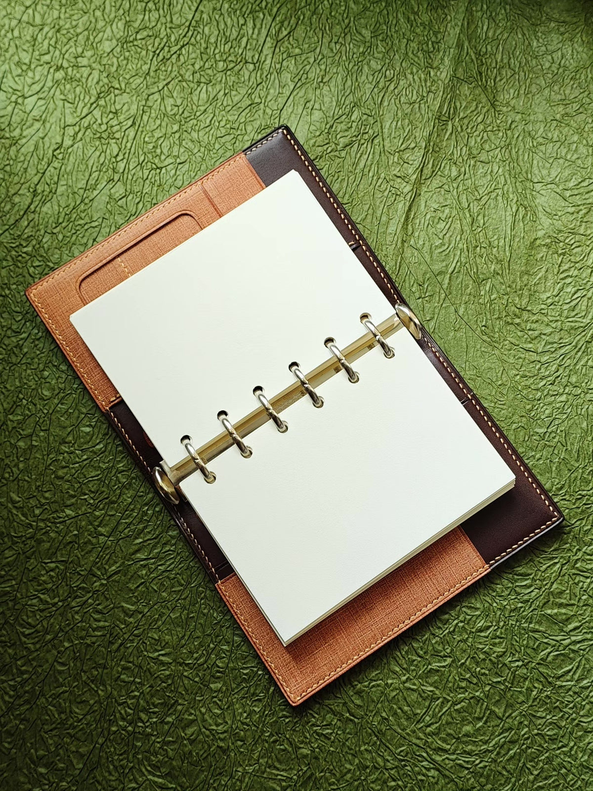 A7 Bifold Notebook with Six Ring Binder