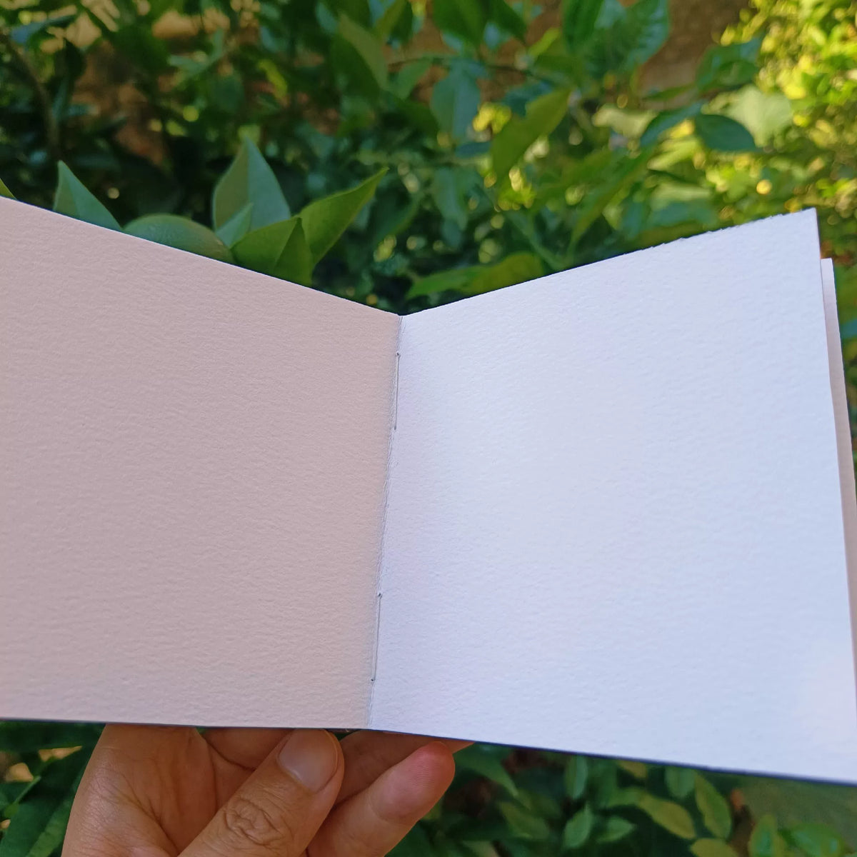 Cuaderno de acuarela cuadrado de 9cm, papel de algodón 300 gsm