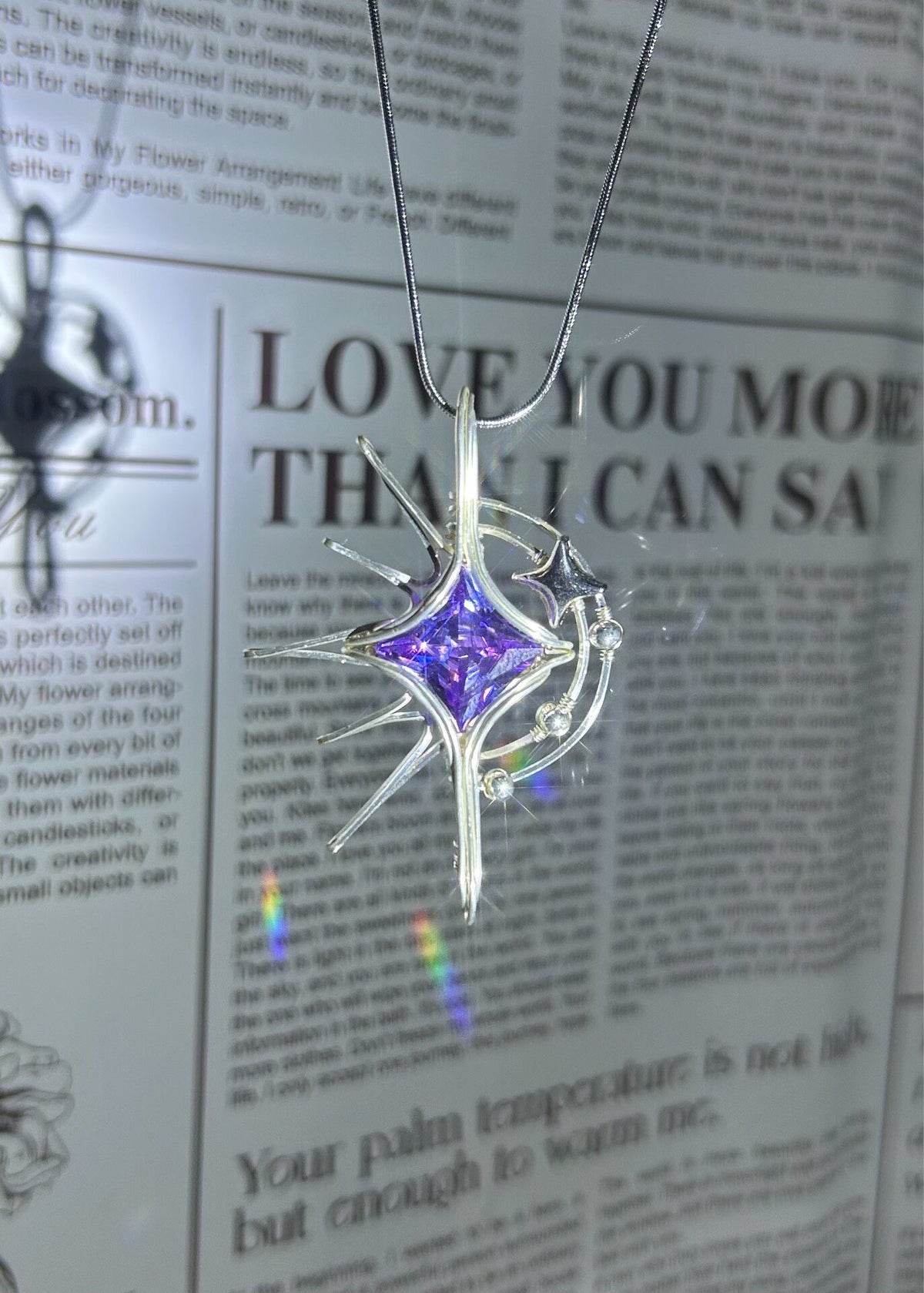 Wire Wrapped Gemstone Pendant Necklace
