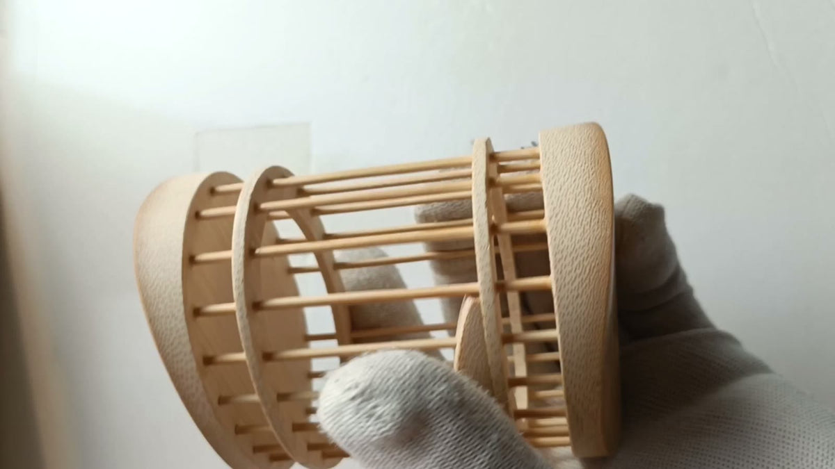Large Oval Bamboo Katydid Cage