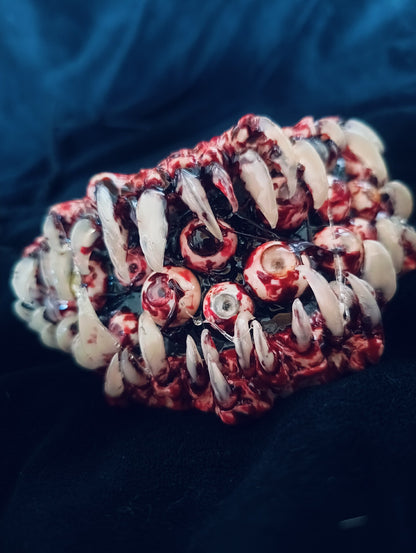 Resin Cthulhu Eye Mask with Teeth
