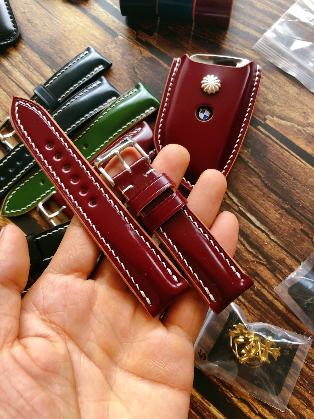 Handcrafted Japanese Shinki Horsehide Watch Strap
