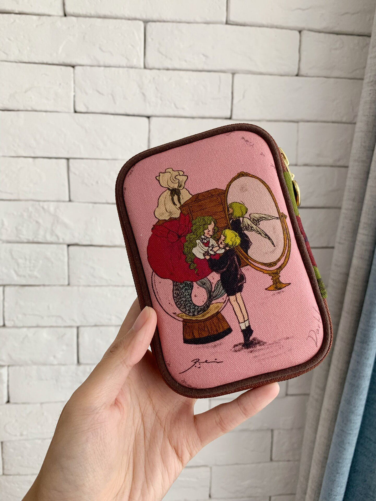 Kurahashi Print Organizer Pouch