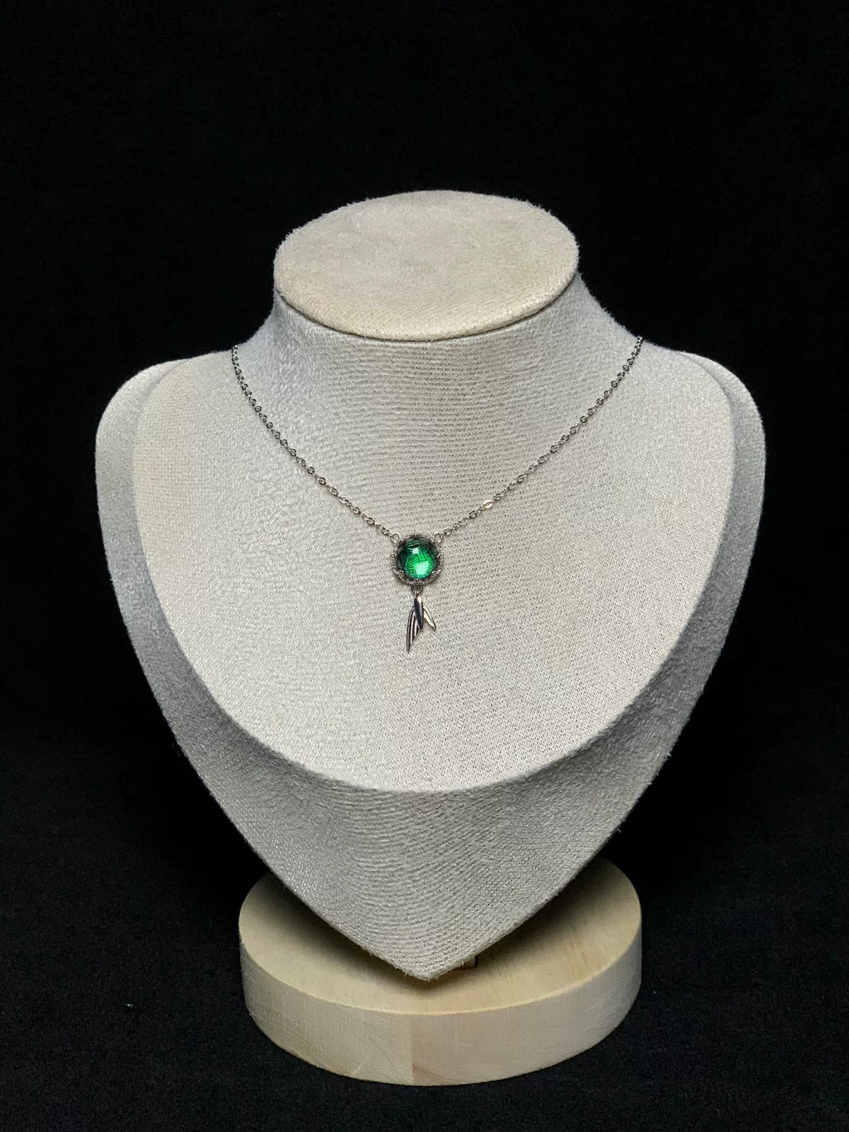 Collier en argent s925 avec pendentif cristal
