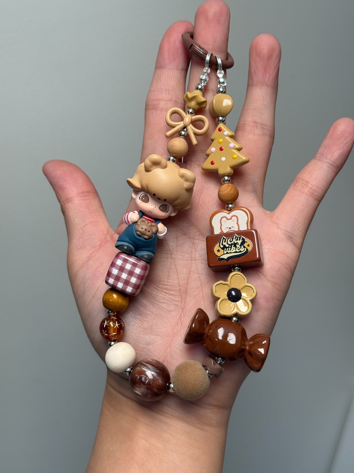 DIMOO Bear Charm Telefoonkoord Sleutelhang