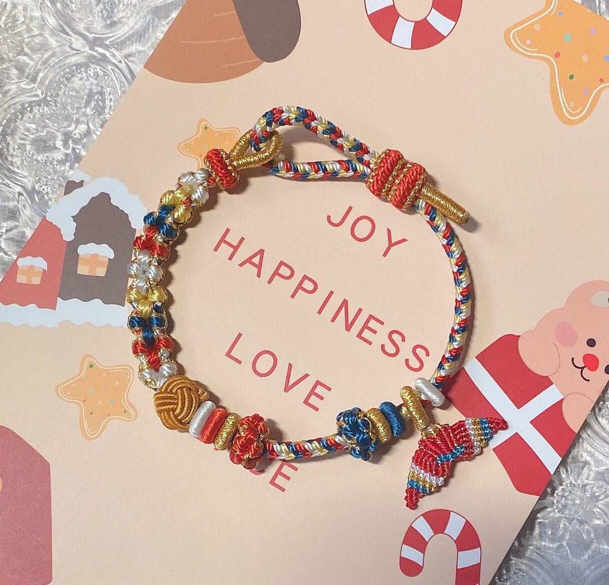 New Year Fish Tail Knot Bracelet