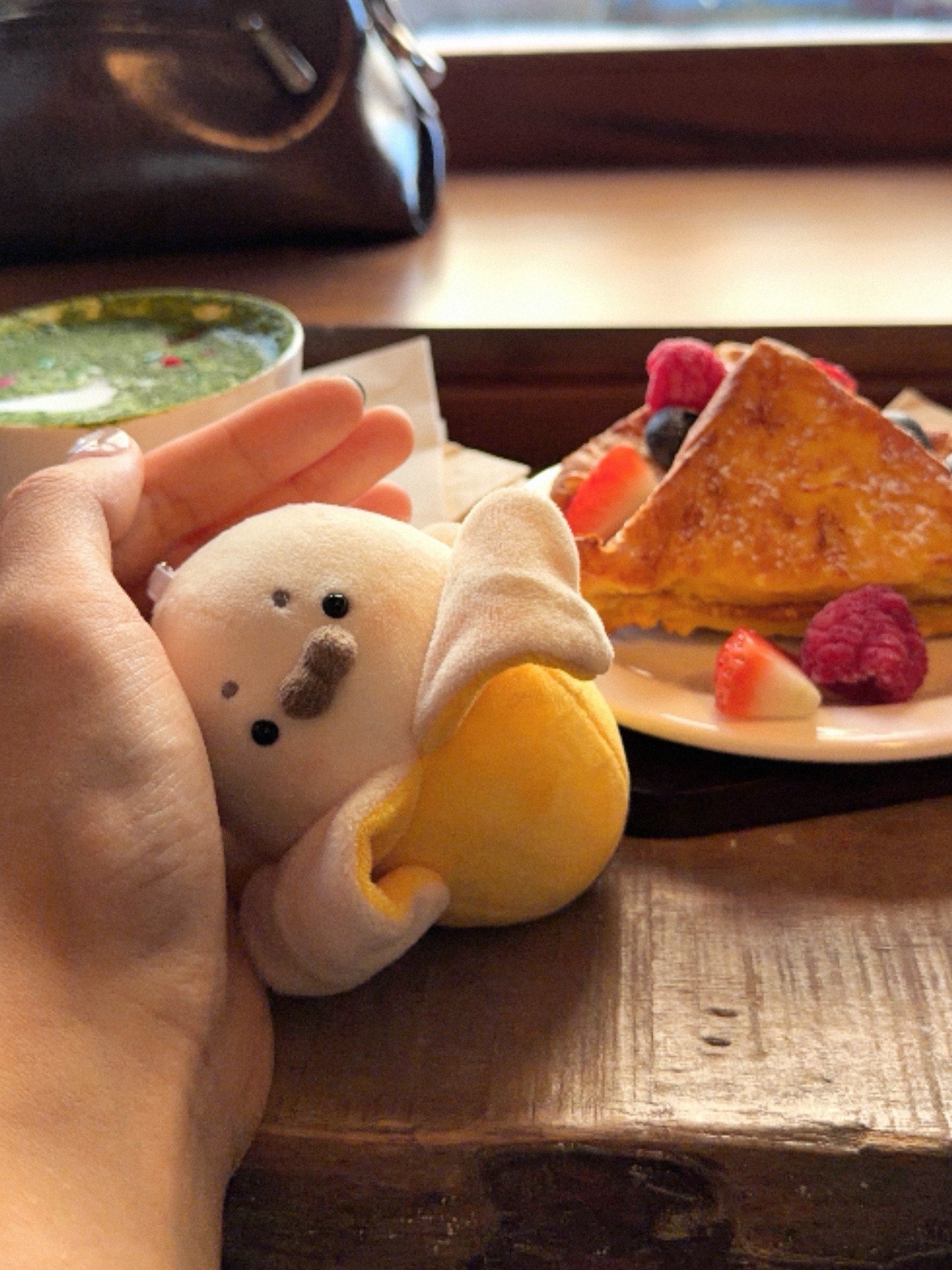 Banana Seal Plush Toy Keychain