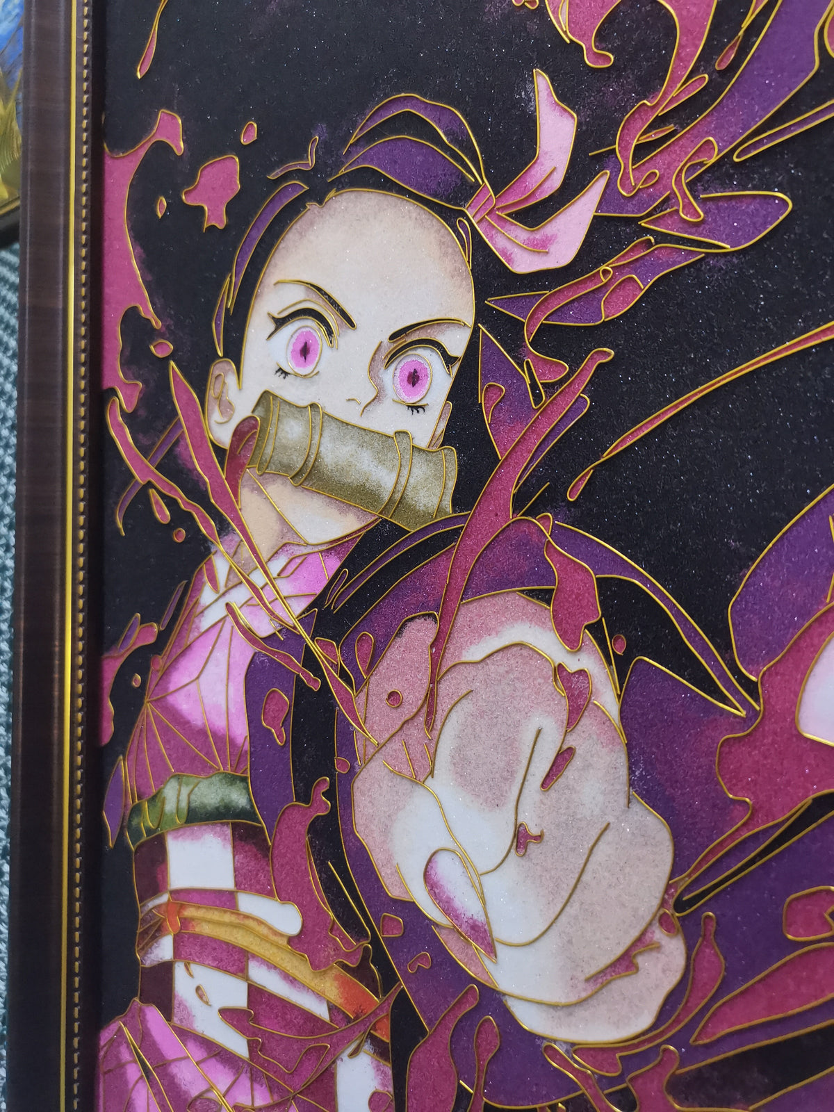 Cloisonne Art Painting Nezuko Kamado 30x40cm