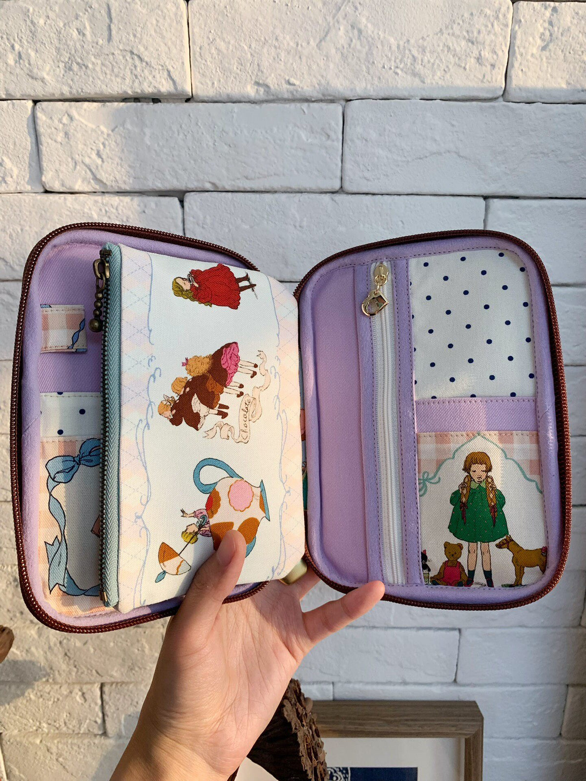 Zippered Oxford Cloth Organizer Case