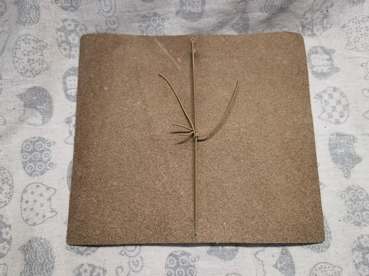 Couverture de carnet en cuir véritable style Traveler's Notebook taille standard