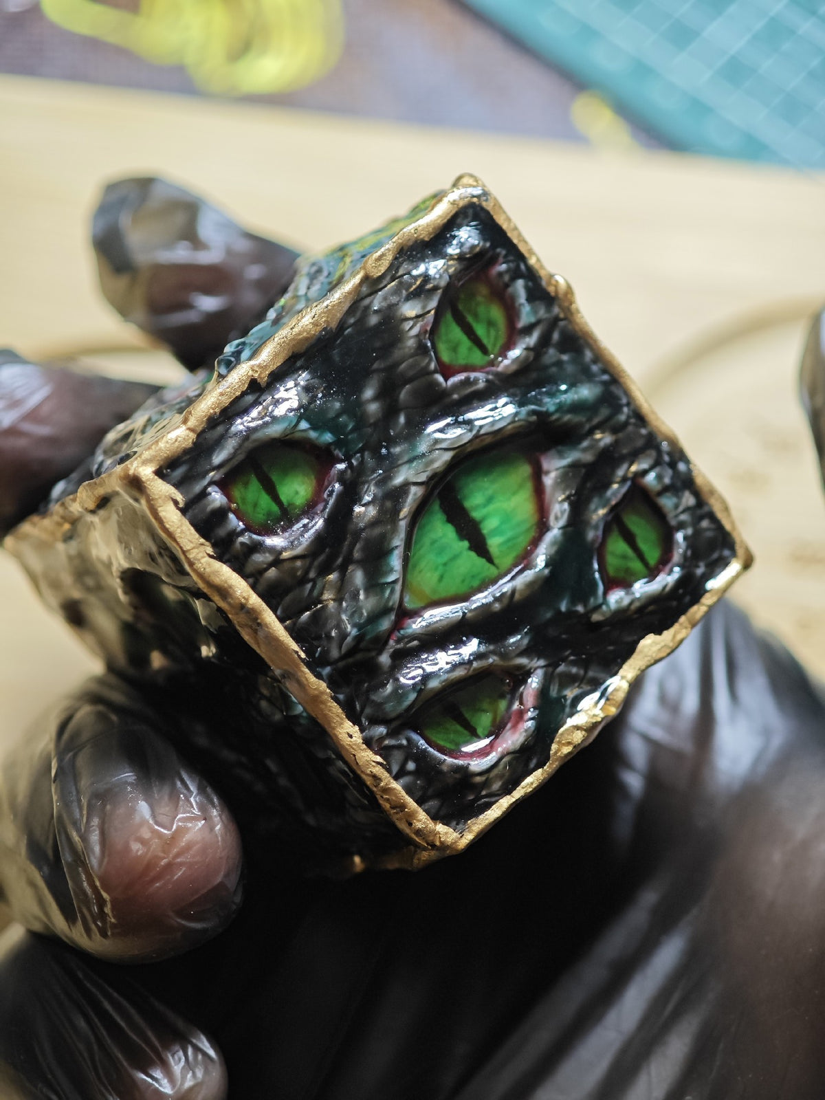 Jujutsu Kaisen Cursed Eye Resin Dice