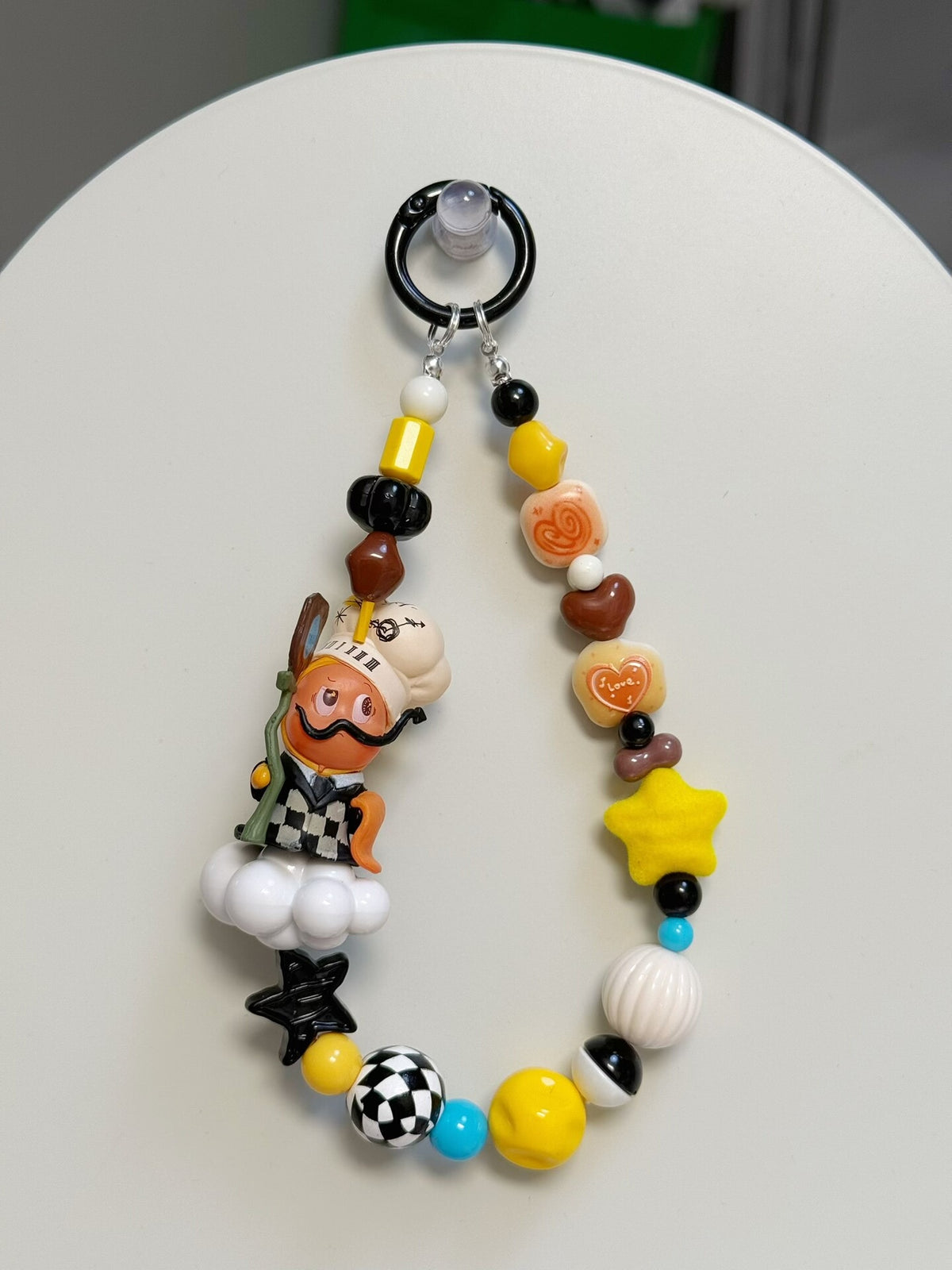 Resin Character Charm Phone Strap