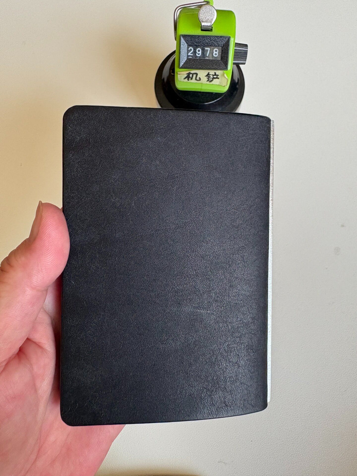 M5 Leather Ring Binder Six Ring Black