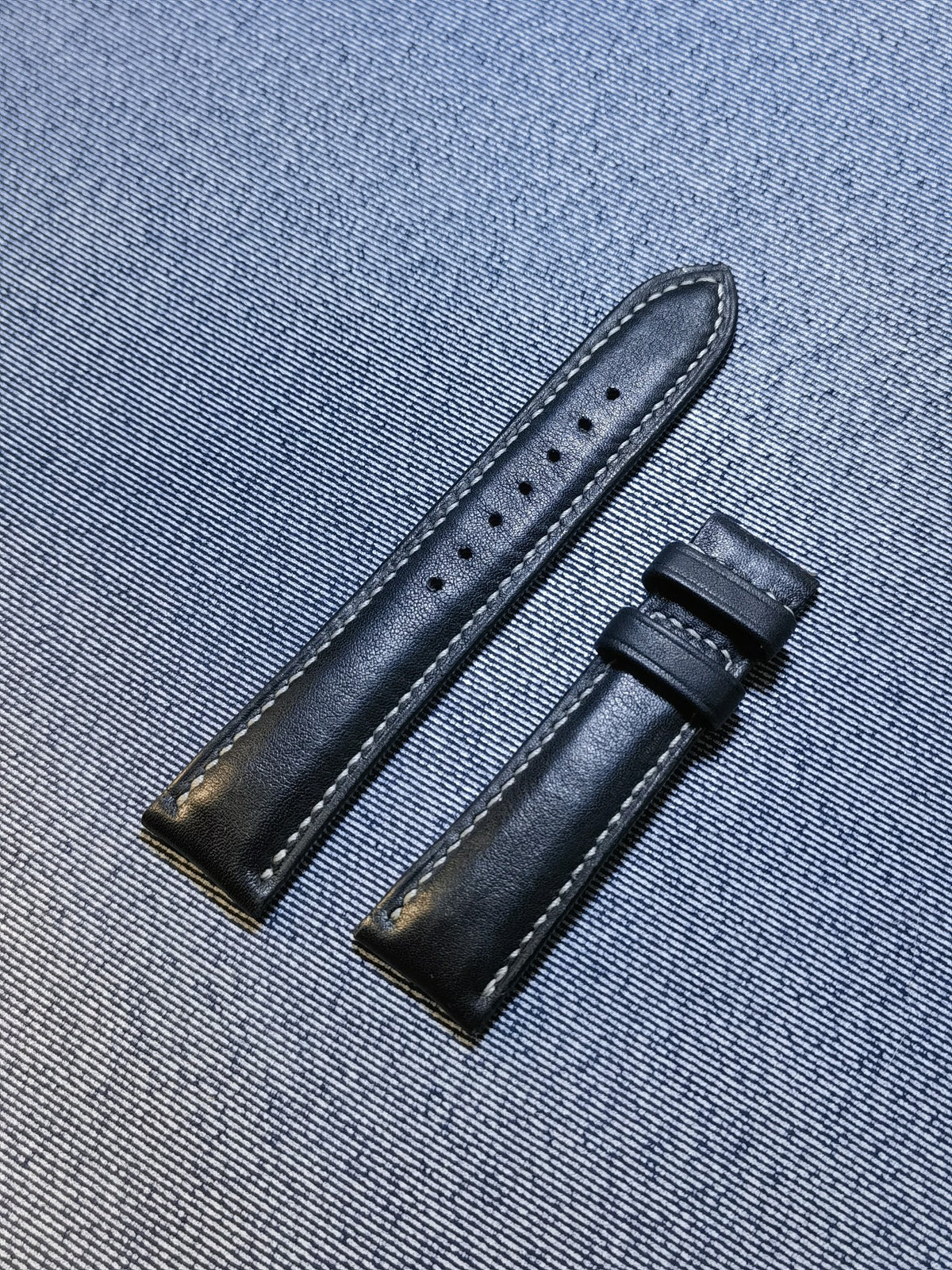 Imported Leather Watch Strap 20mm to 18mm
