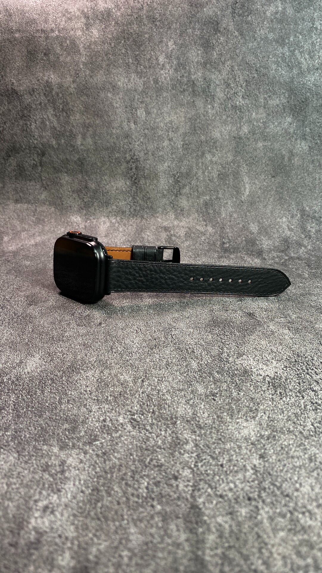 Custom Mbox Leather Smartwatch Strap