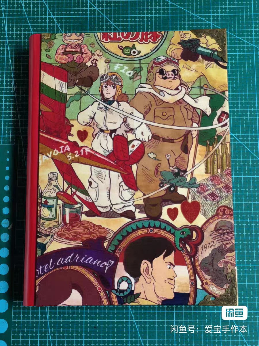 Notebook with Animated Film Character Cover Art