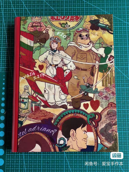 Notebook with Animated Film Character Cover Art