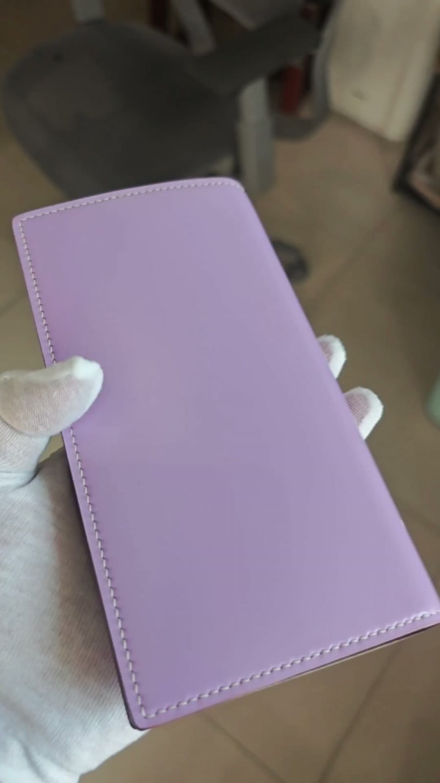 A6S ミニマル レザー6穴リングバインダー