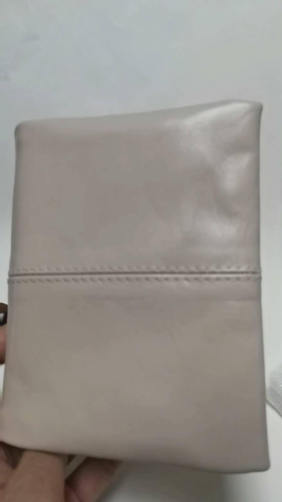 Handmade Sheepskin A7 Ring Binder Notebook Cover