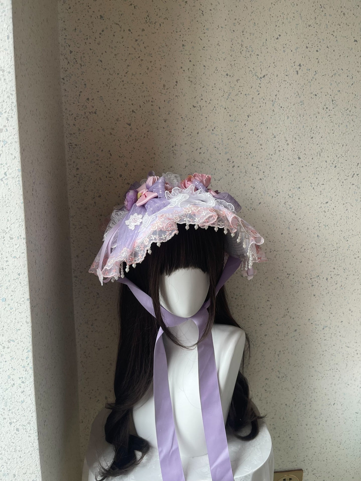 Lace Flat Bonnet Sweet Lolita Headpiece