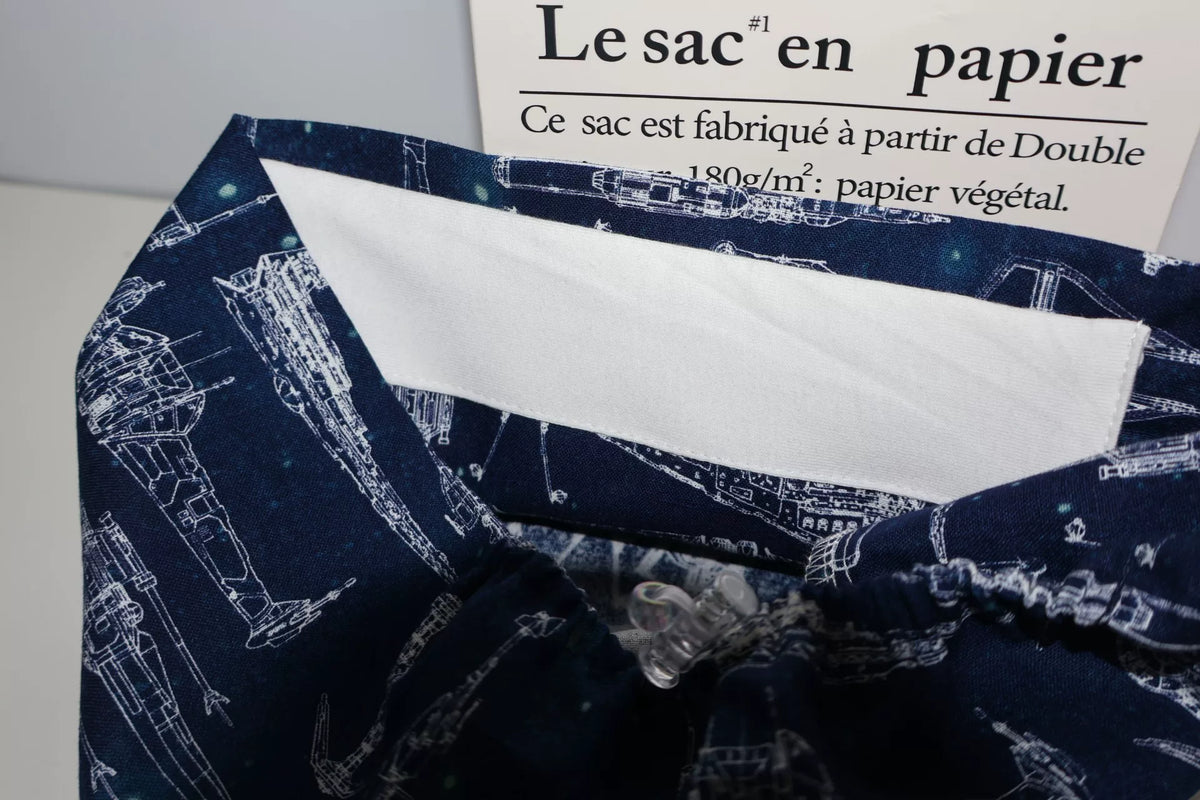 Gorro quirúrgico de algodón con estampado espacial
