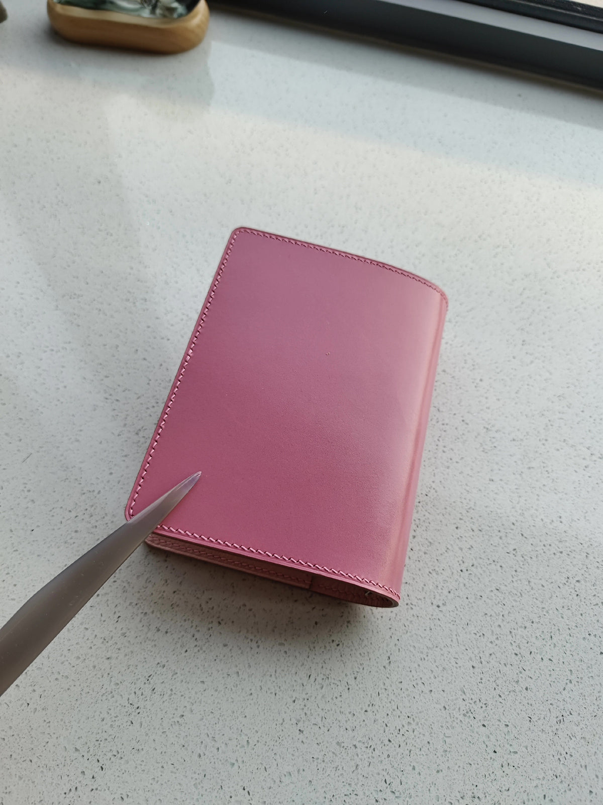 A7 JE Bridle Leather Loose Leaf Notebook