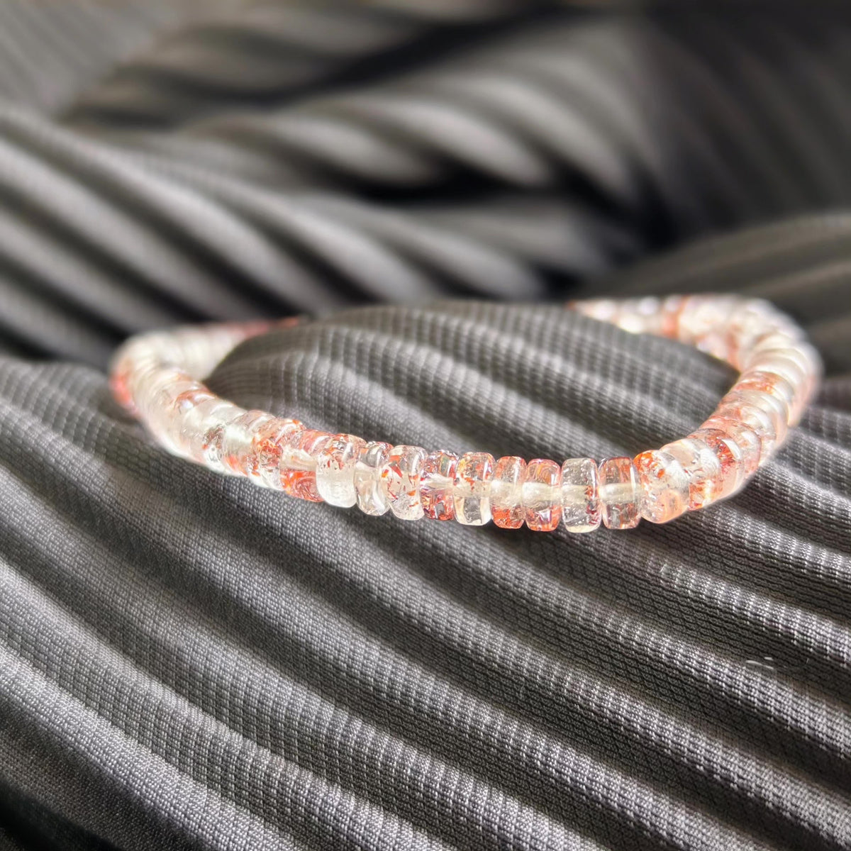 Pulseira de Cristal Super Seven Ábaco 5mm