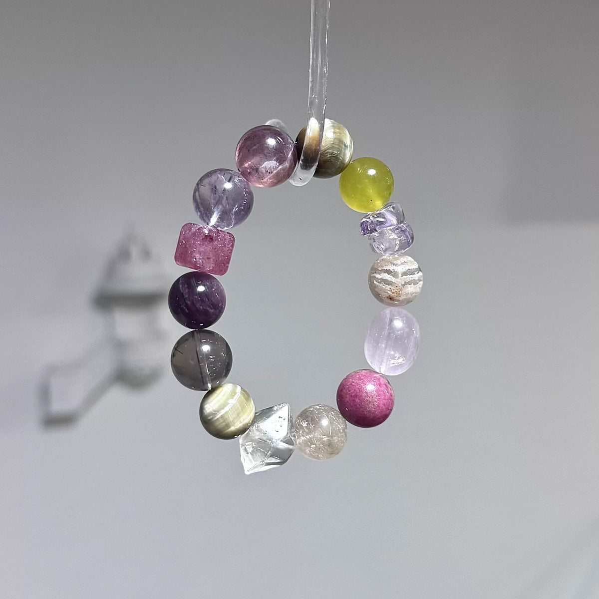 Mixed Gemstone Beaded Bracelet