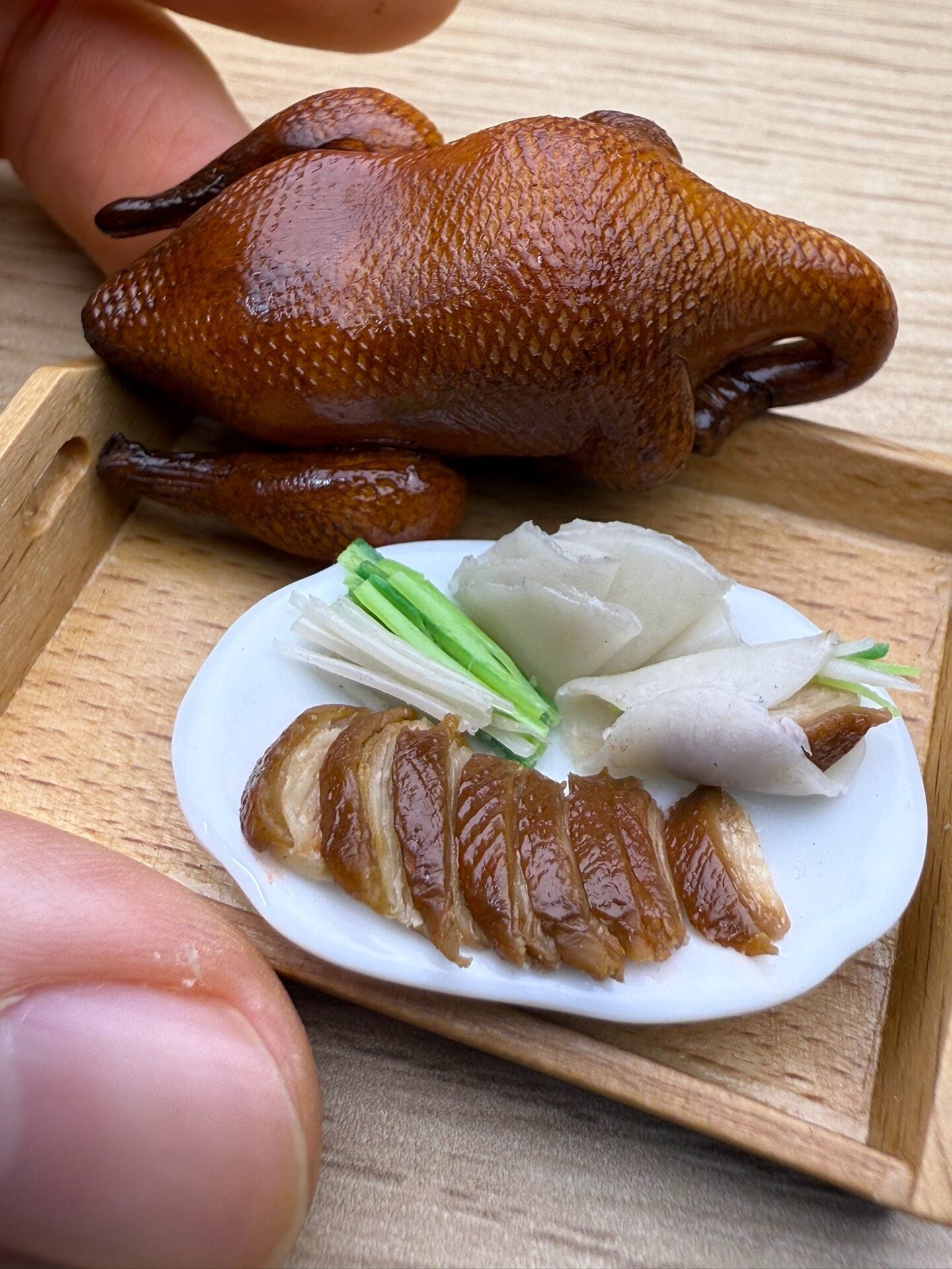 Miniature Peking Duck Meal Set for Dolls