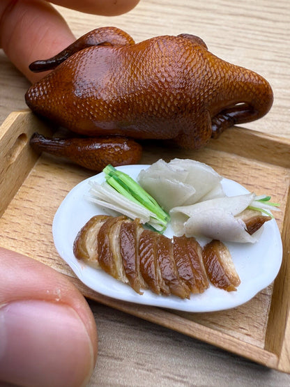 Miniature Peking Duck Meal Set for Dolls
