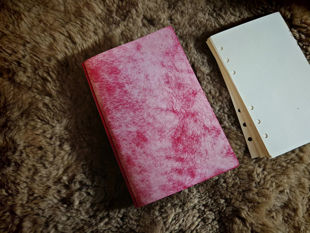 A6 Six Ring Loose Leaf Planner Cover