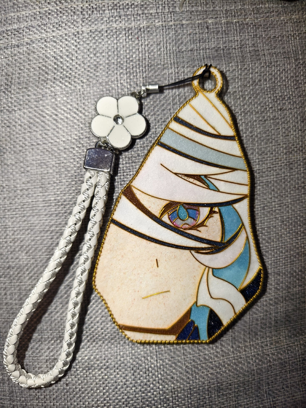 Cold Enamel Filigree Furina Double-Sided Pendant