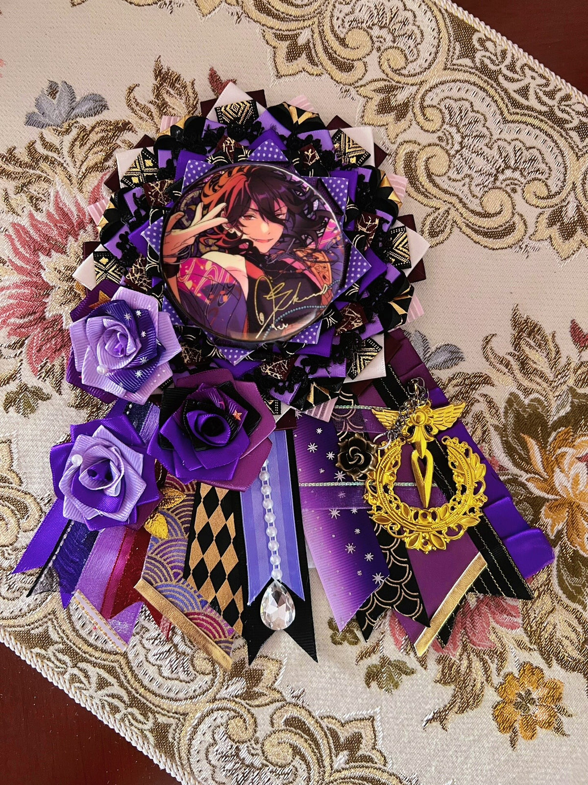 Ensemble Stars Zero Kiryu Ribbon Badge Holder