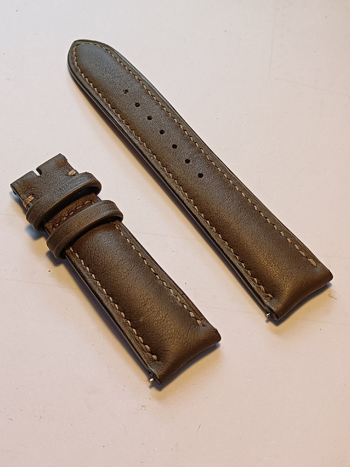 Swift Leather Watch Strap Quick Release