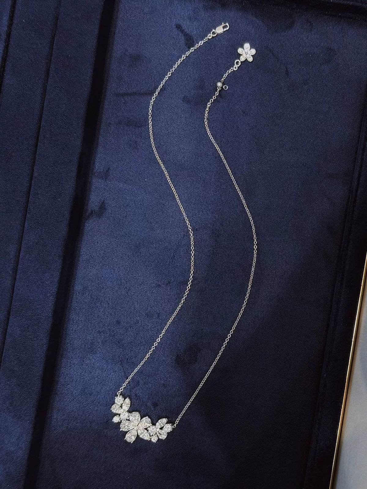 Collana Girocollo Floreale 45cm